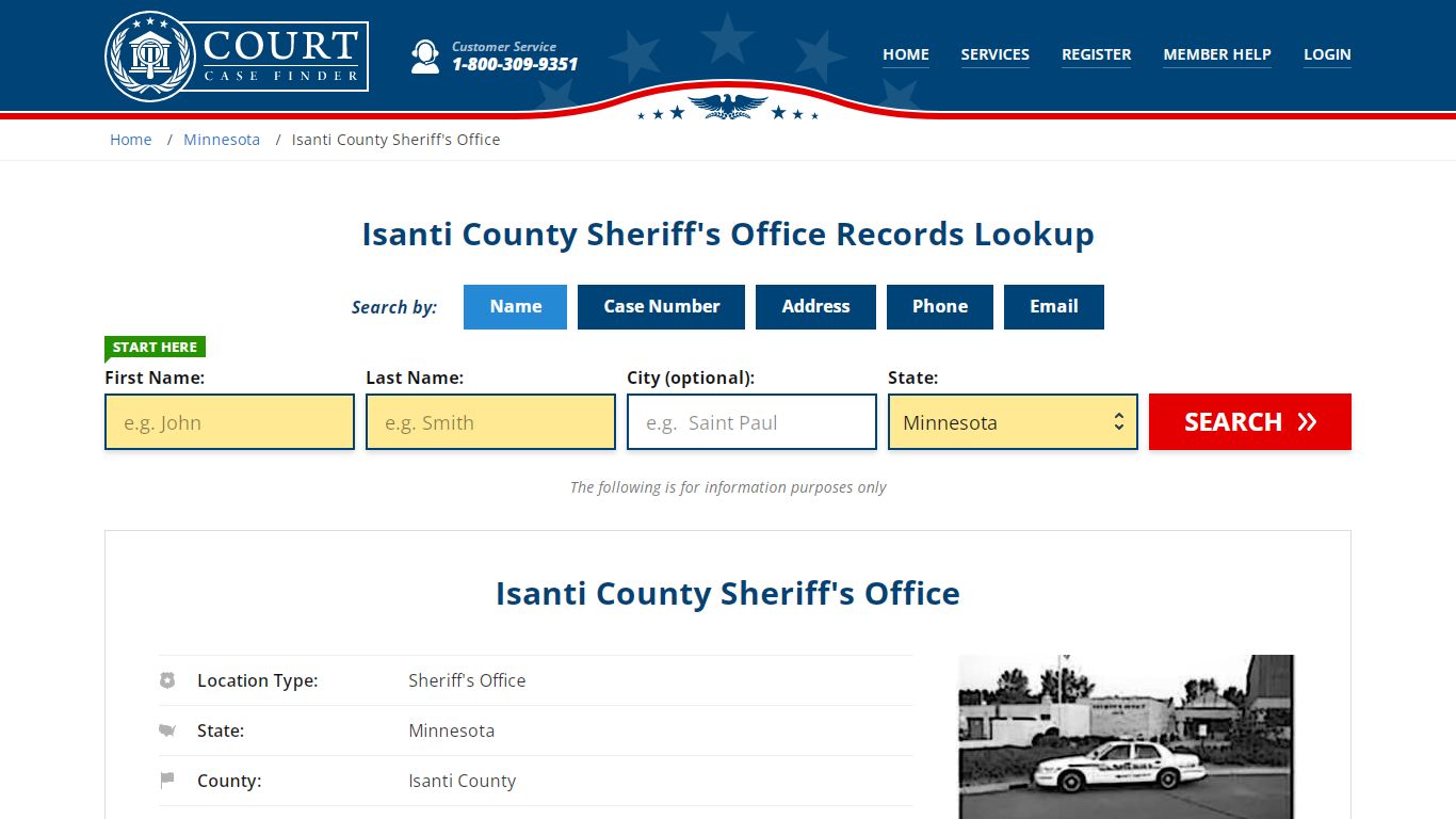 Isanti County Sheriff's Office | Cambridge, MN Public Records